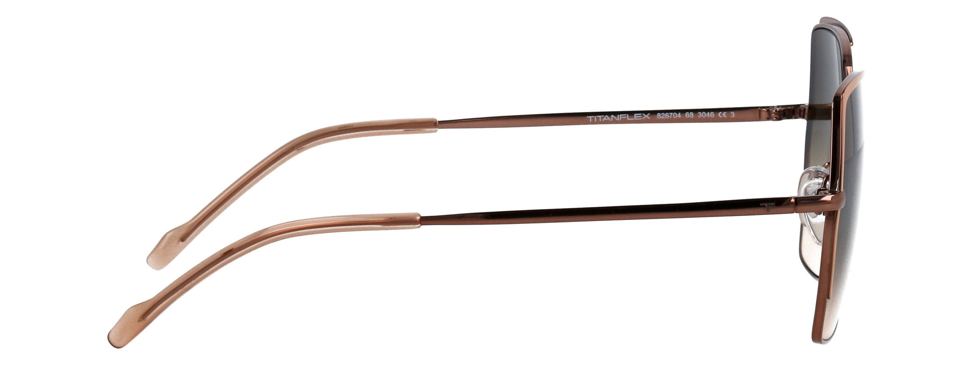 HASELNUSSMETALLIC/PUDERMATT_56X19X140