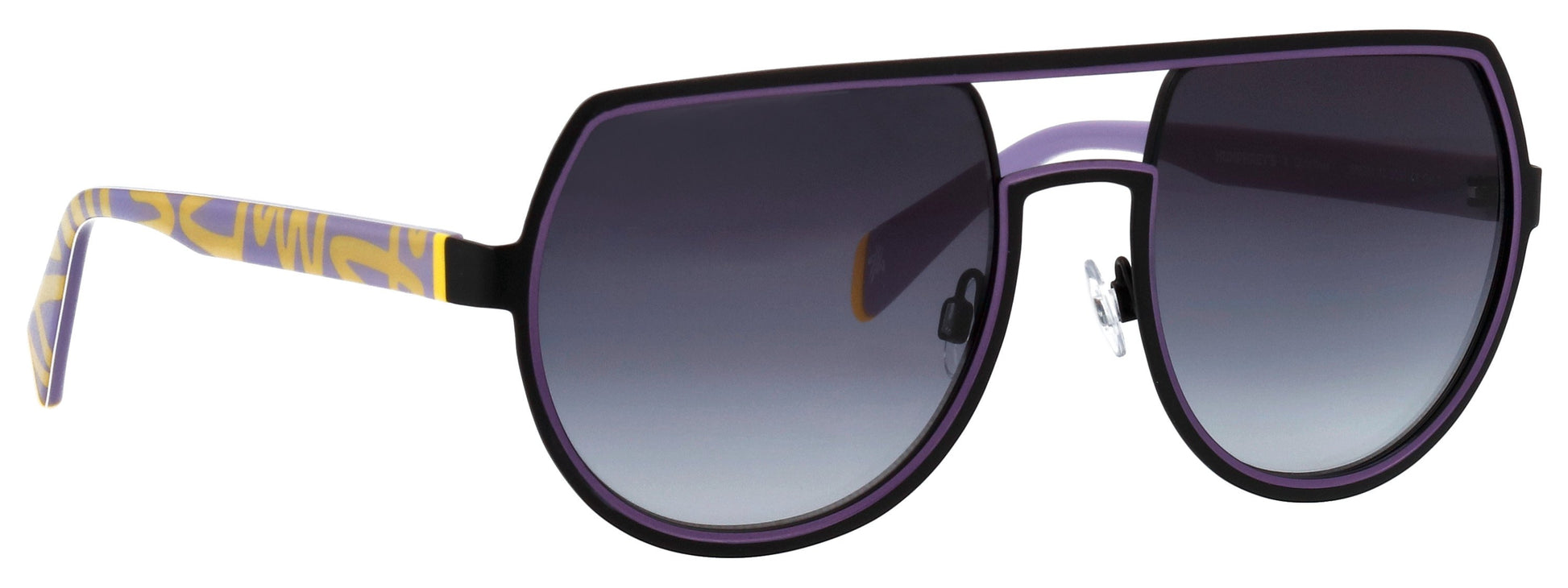 SCHWARZ/VIOLETT-GELB_57X20X140