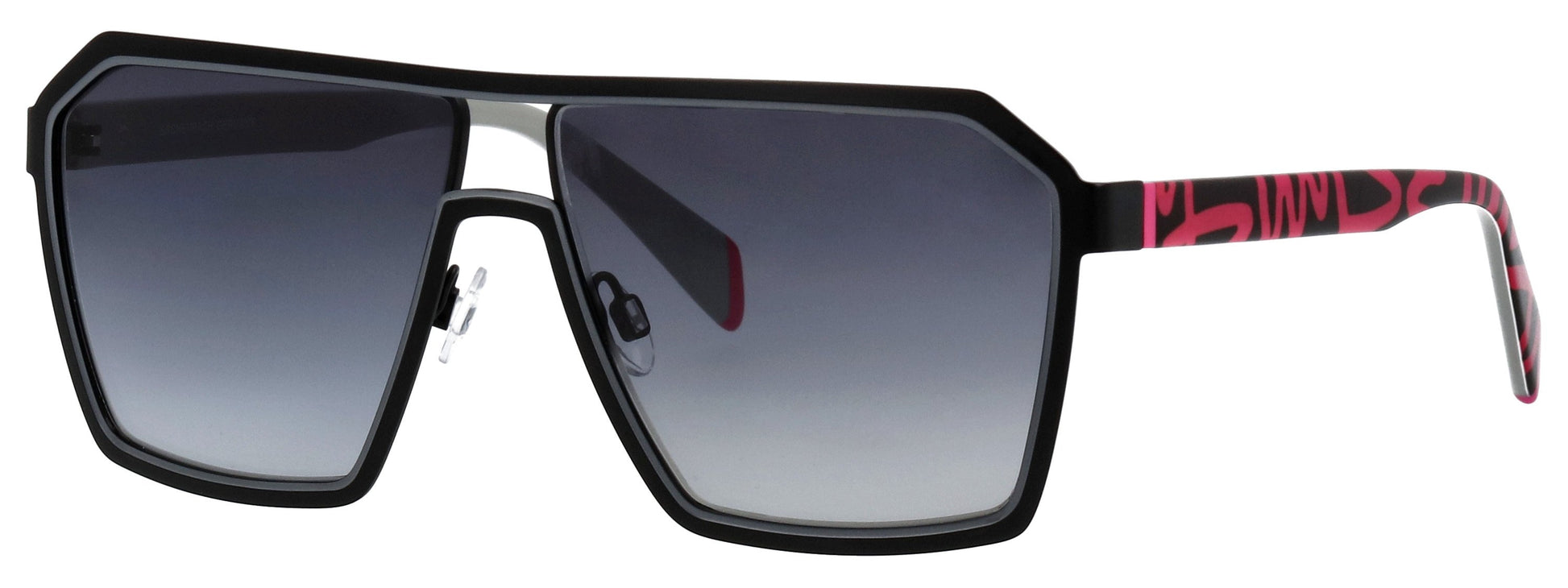SCHWARZ/GRAU-PINK_59X13X140